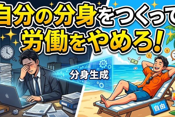 資産型オンライン講座の作り方 | 自分の体を切り売りする労働から卒業し24時間働く分身を作る
